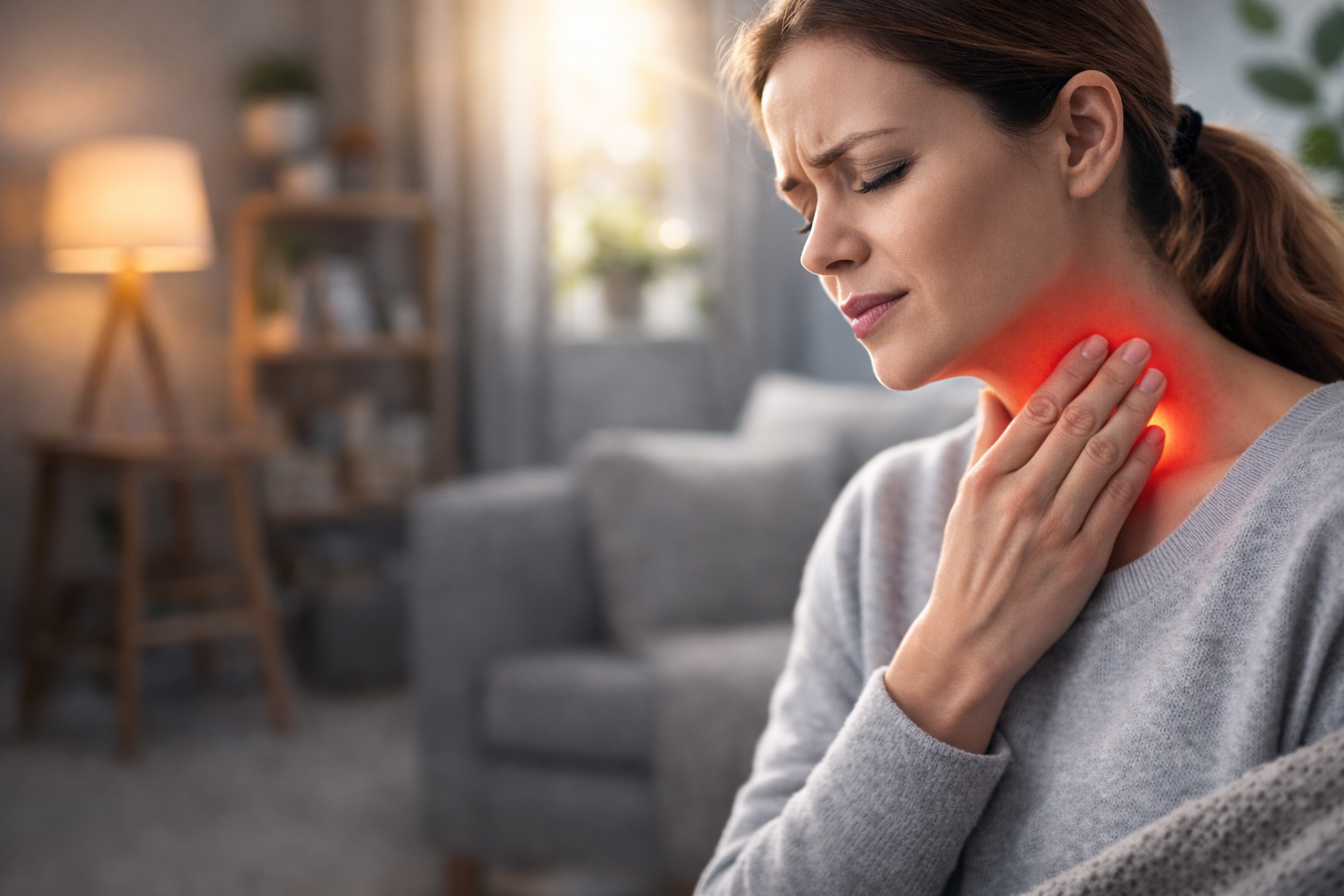 Infección de garganta